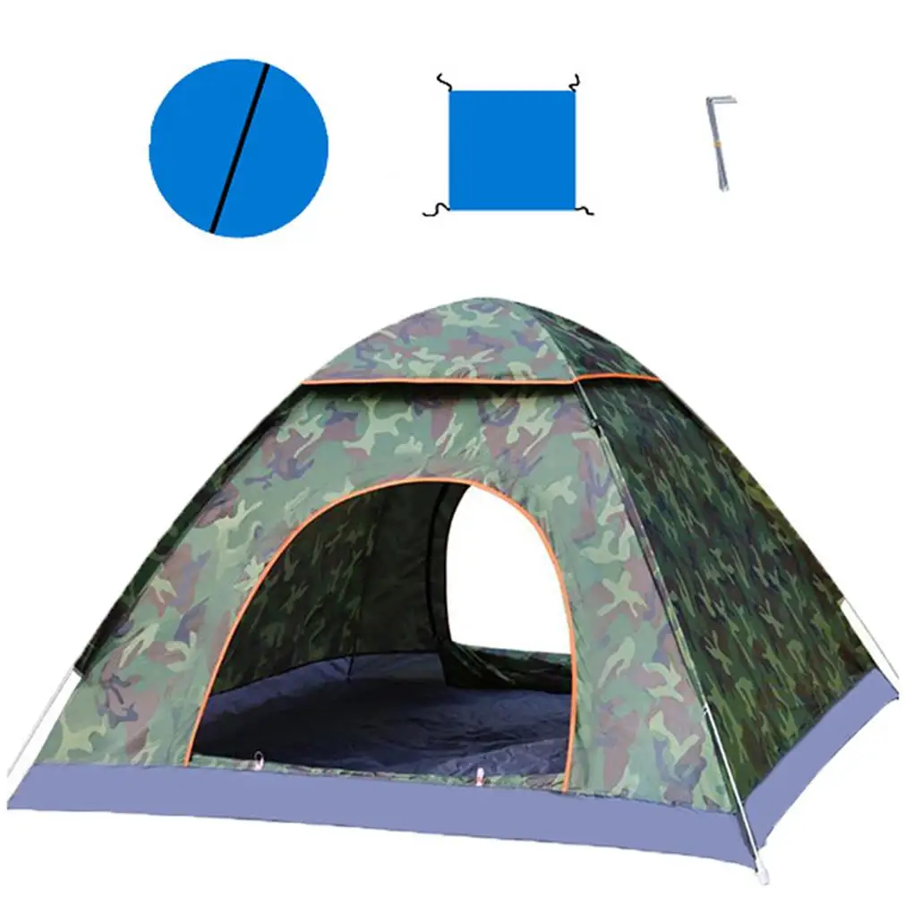 

Outdoor Folding Tent 2-3 Person Camping Tent for Hiking Backpacking Instant Set Up Tent Shelter