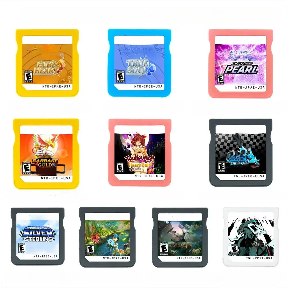 Коллекция Write R4 Single Card DS Gold Heart Silver Soul Черно-белая версия для консольного