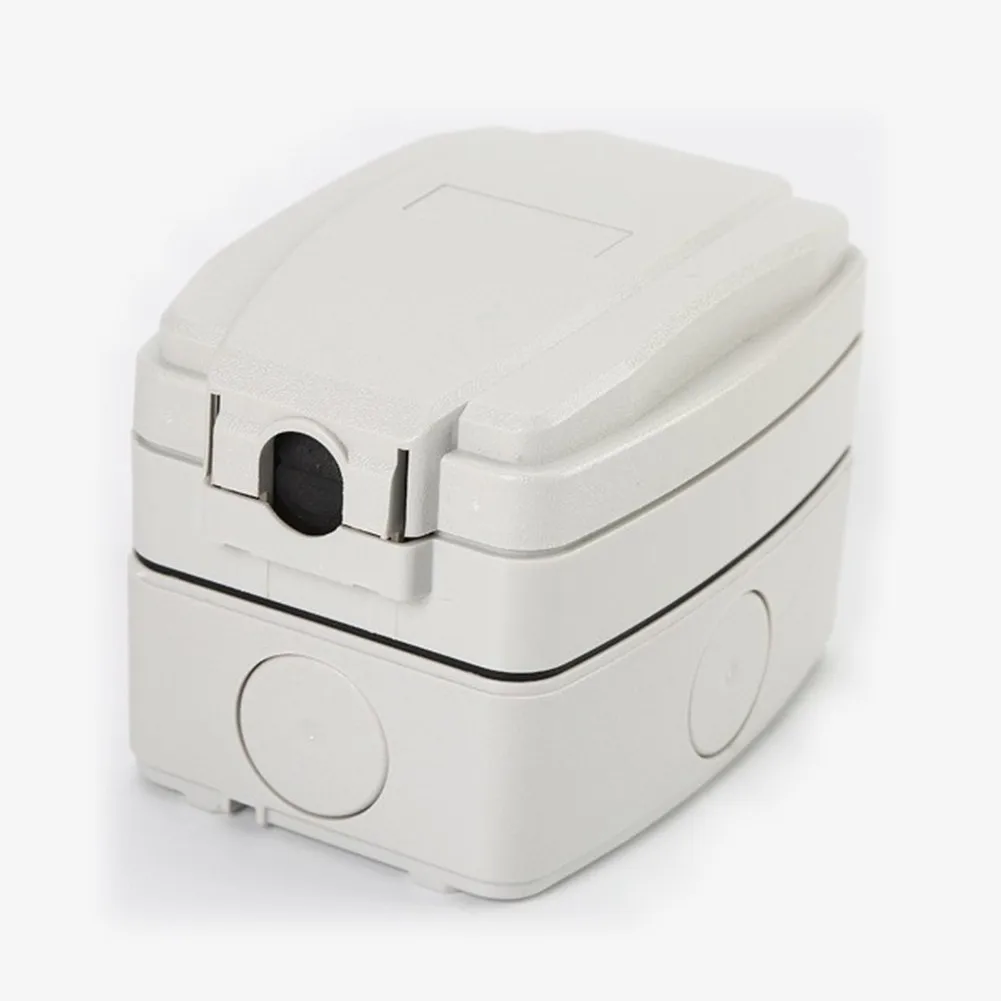 

Outdoor Waterproof Socket Outdoor Rainstorm-proof British Charging Strip Ip66 Waterproof Rating Rainproof Socket For Workshop