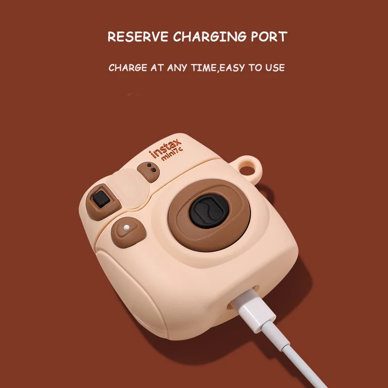 

3D Cute Retro Tape Recorder Phonograph Cases Cover For Apple Airpods 1 2 3 Pro Air pods Silicone Soft Earphone Shell Case