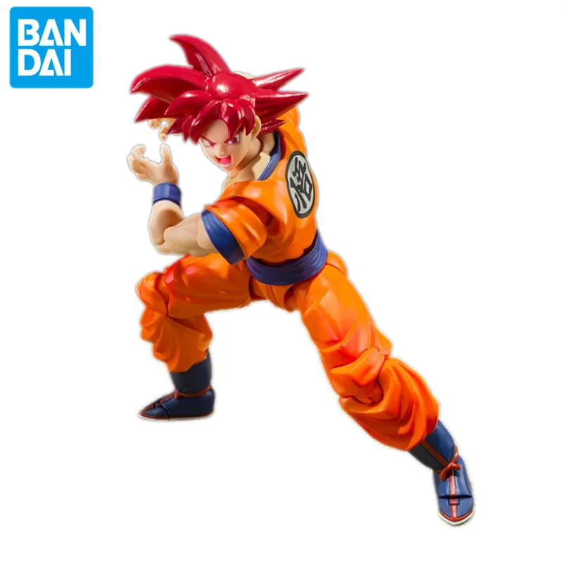 Аниме Драконий жемчуг Z S.H. Фигатс супер сайян Бог Сон Гоку оригинальные игрушки