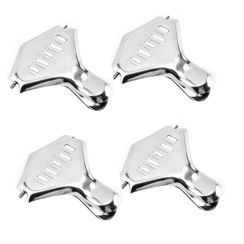

Top Sale Stainless Steel Lemon Wedge Squeezer, Manual Lemon Clamp, Citrus Squeezer, For Home, Kitchen, Bar, 4 Pieces