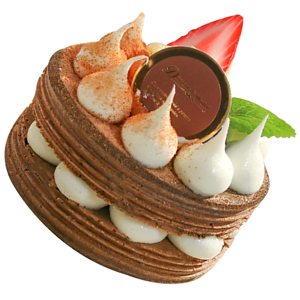 

Cake Fake Artificial Model Dessert Realistic Play Faux Prop Cakes Lifelike Props Display Cream Toy Candy Desktop Decor Photo