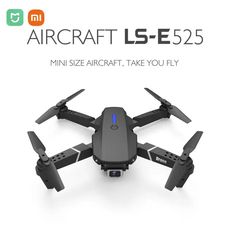 Дрон Xiaomi E88 широкоугольный с двойной камерой, HD 4K 1080P E525 2,4G FPV