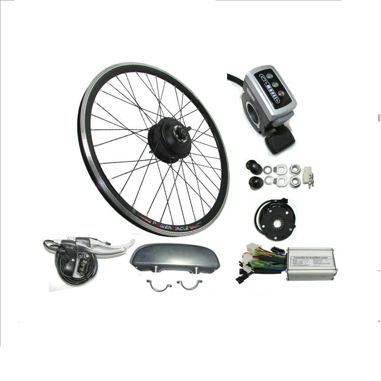 

16 inch -28'' front rear wheel hub motor 36v / 48v 250w 350w china cheap electric bike conversion kit