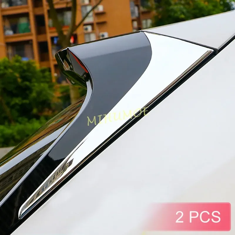 

Хромированная задняя дверь окно спойлер крышка отделка для 2019-2024 Lexus UX200 UX250h UX300e