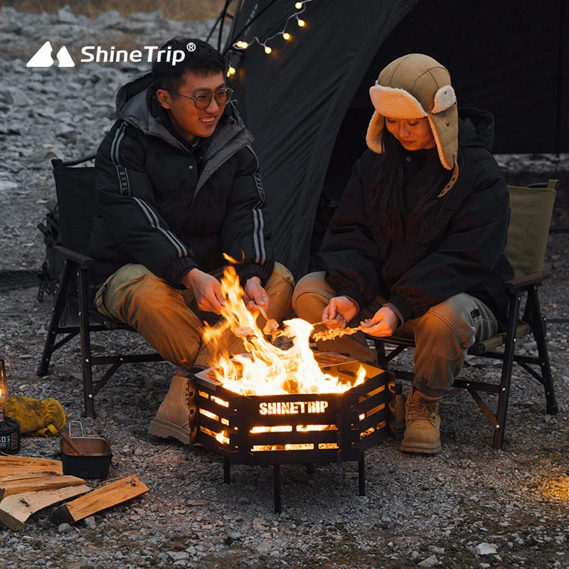 Углеродистая сталь походная плита портативная уличная кухонная посуда для