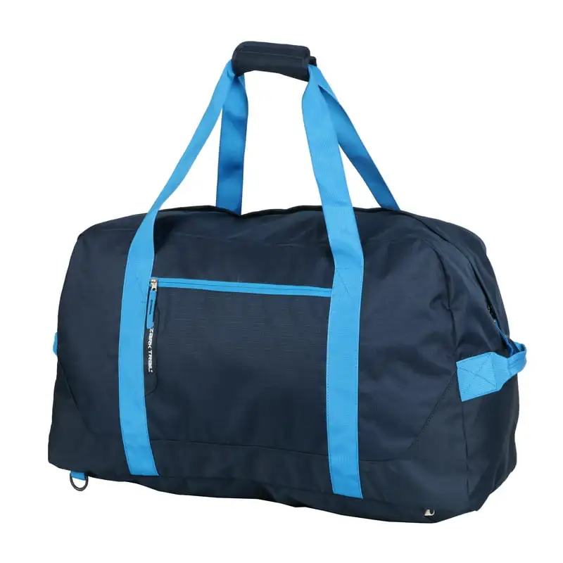 

High-Quality, Durable 90 Liter Blue Camp Duffel with Convertible Backpack Straps for All Your Carry Needs.