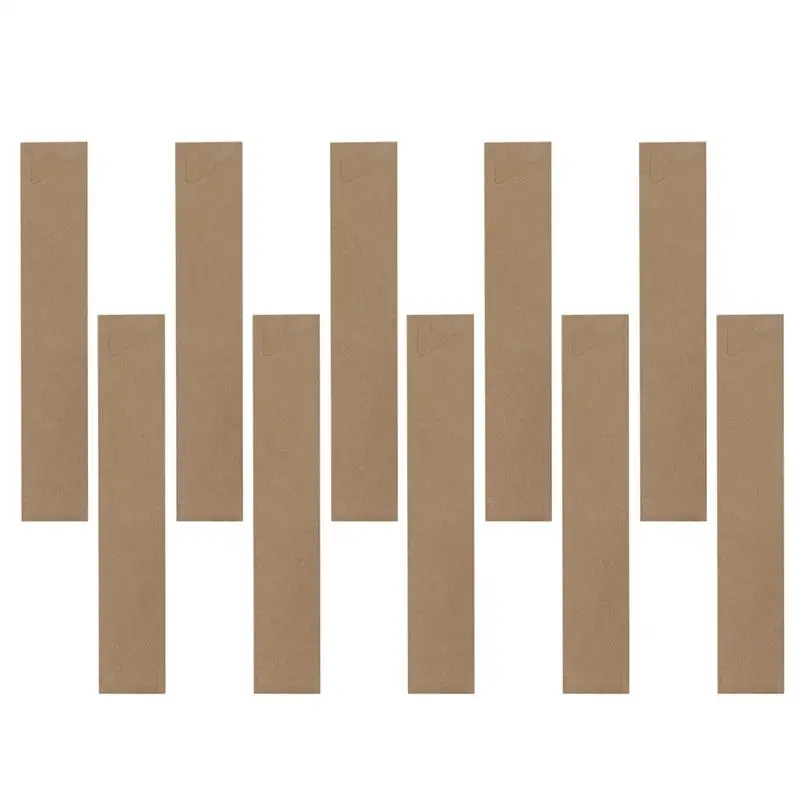 100 шт. одноразовые упаковочные пакеты для палочек из крафт-бумаги