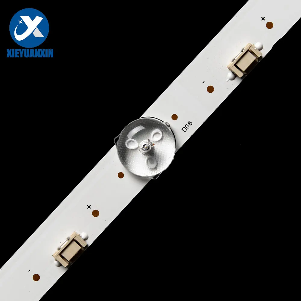 3V 1066мм Подсветка ТВ-полос для Skyworth 55 дюймов 2D03859/YAL13-0103030D-16 5шт/набор Лед телевизор запчасти включены.