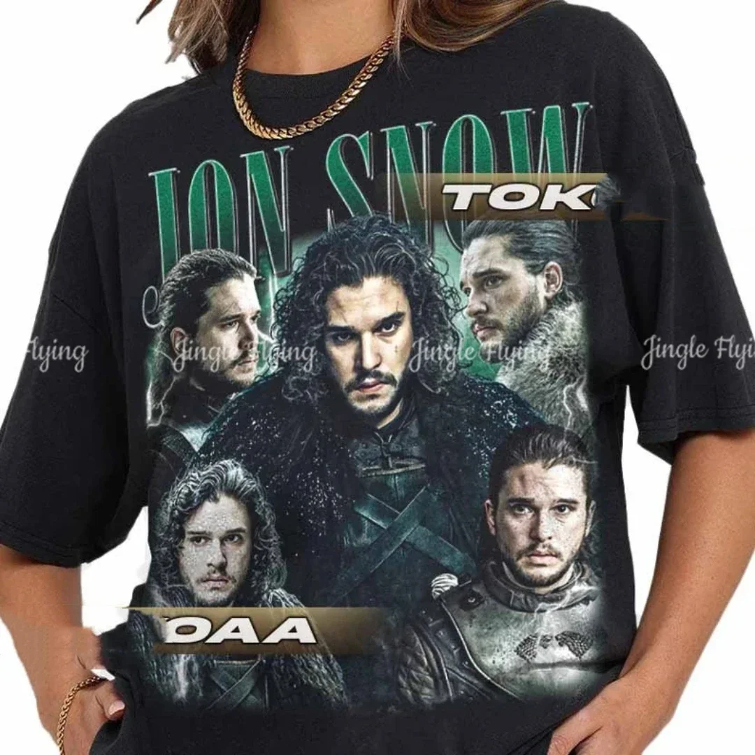 Ограниченная винтажная рубашка Jon подарок для женщин и мужчин одежда взрослых