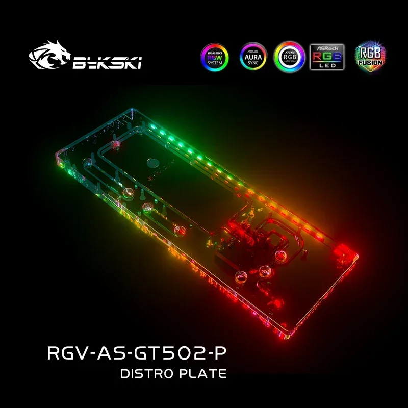 Плата водного пути Bykski для корпуса ASUS TUF GT502 резервуар распределительной пластины