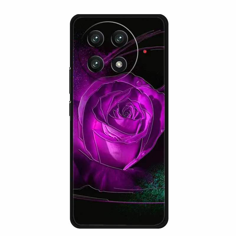 3D-чехол для Tecno Camon 30S рельефный силиконовый мягкий чехол с цветами Camon30S Camon30s
