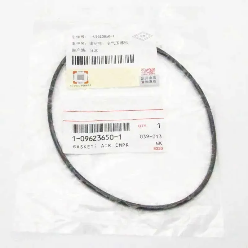 

Excavator accessories for engine grader parts accessories 6UZ1 engine O-ring 1096236501 1-09623650-1