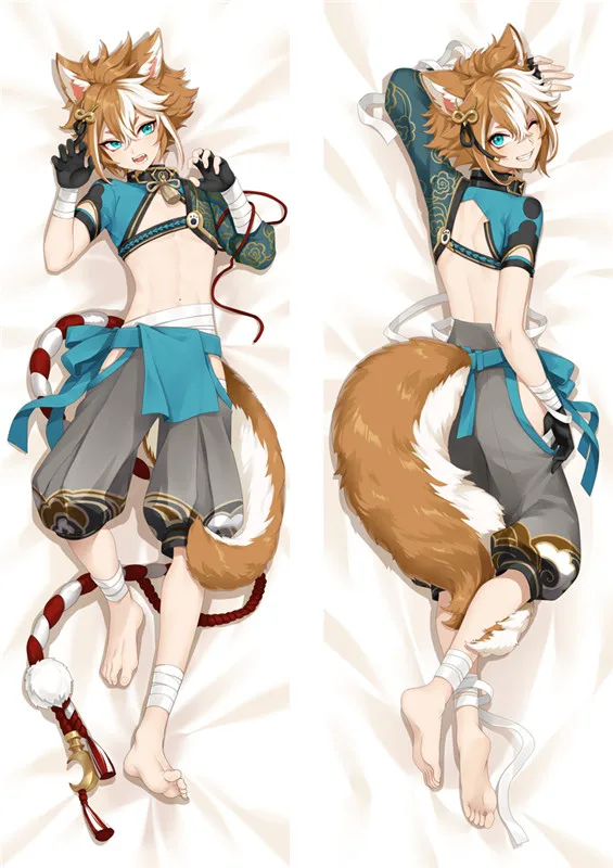 

Genshin Impact Gorou Dakimakura body Pillowcase Cushion Case Cover