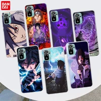 anime naruto sasuke phone case for xiaomi redmi note 10 pro max 10s 9 9s 9t 8 8t 11t 11s 11 5g 11e 7 6 5 4x coque