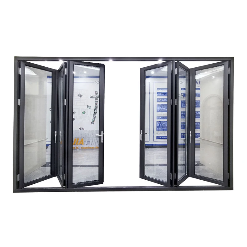 Высококачественные складные наружные двери Wanjia |