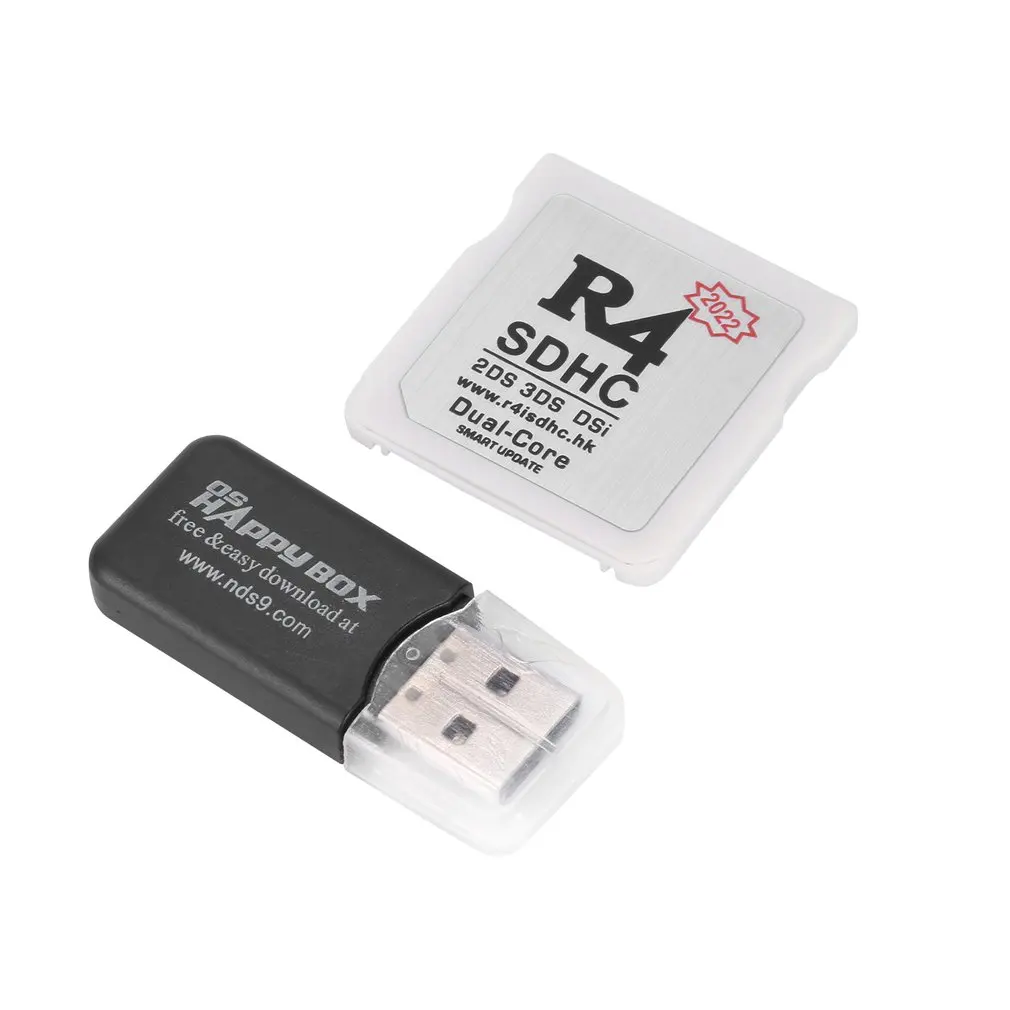 

Hot 2023 R4 SDHC Adapter Secure Digital Memory Card Burning Game Card Flashcard Durable Material Compact And Portable Flashcard