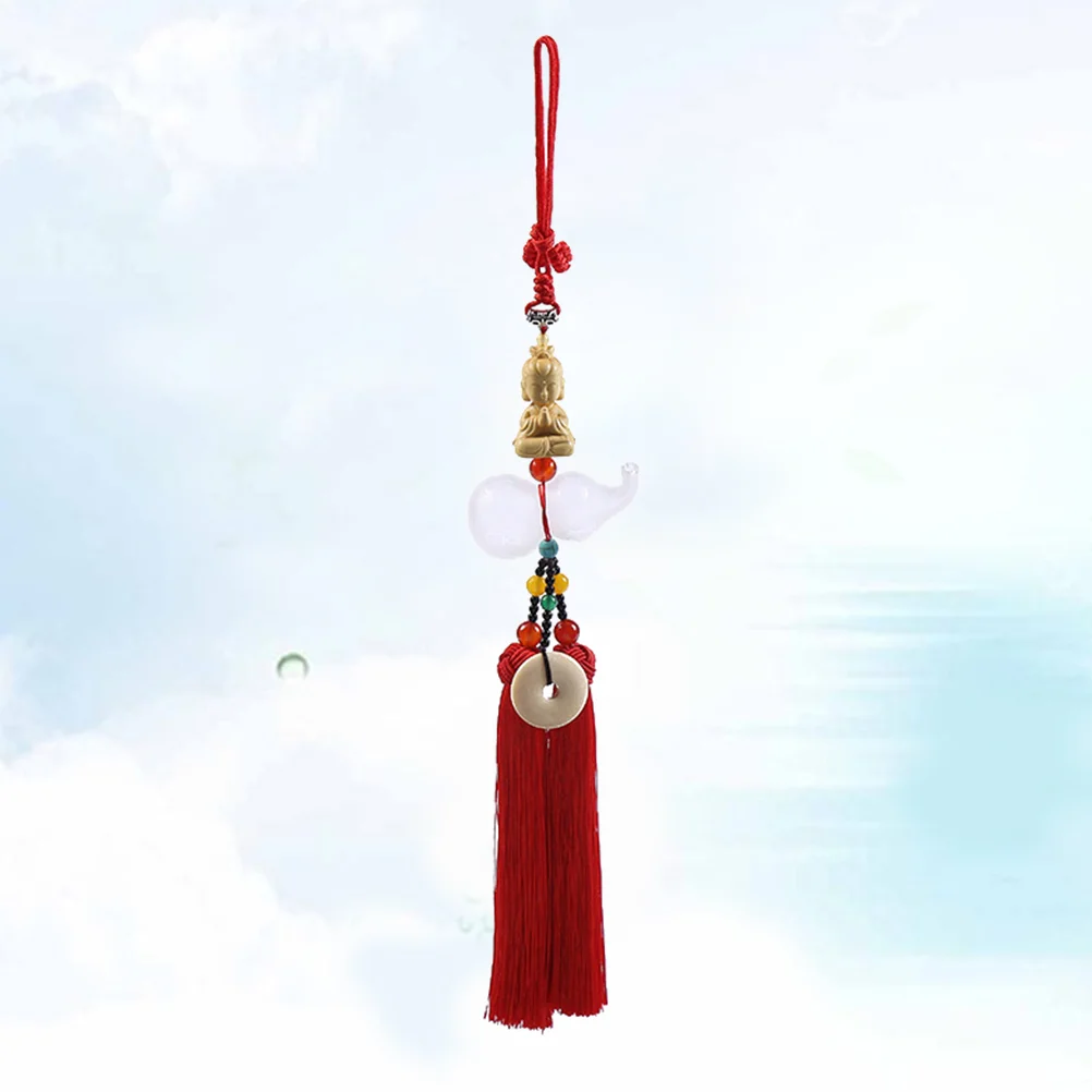 

1PC Car Hanging Ornament Delicate Gourd Accessory Car Interior Pendant for Vehicle