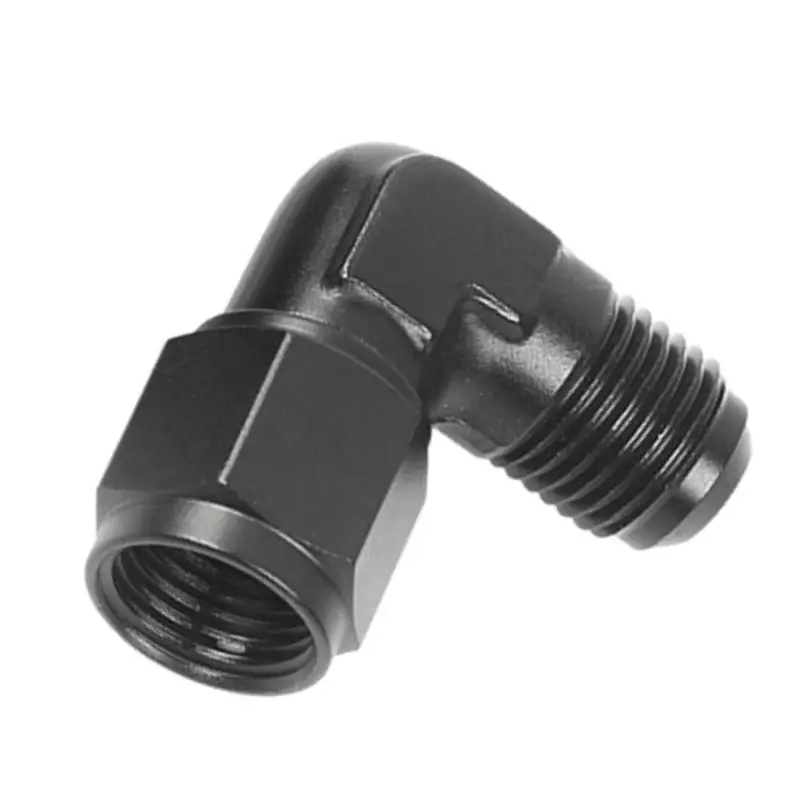 

90Degree Elbow Female To Male Swivel Creative Coupler Union Fitting Adapter auto Fuel Transformation Fittings Car Accessories