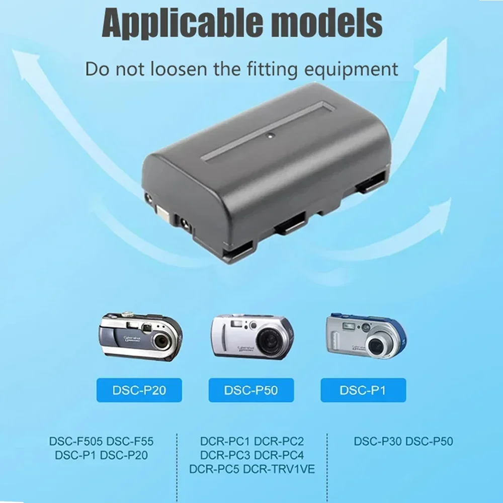Фото Аккумулятор для камеры NP-FS11 NP-FS10 NP-FS12 для Sony CCD-CR5 DCR-PC1 DSC-F505 CD-CR1, сменный аккумуляторный блок №2