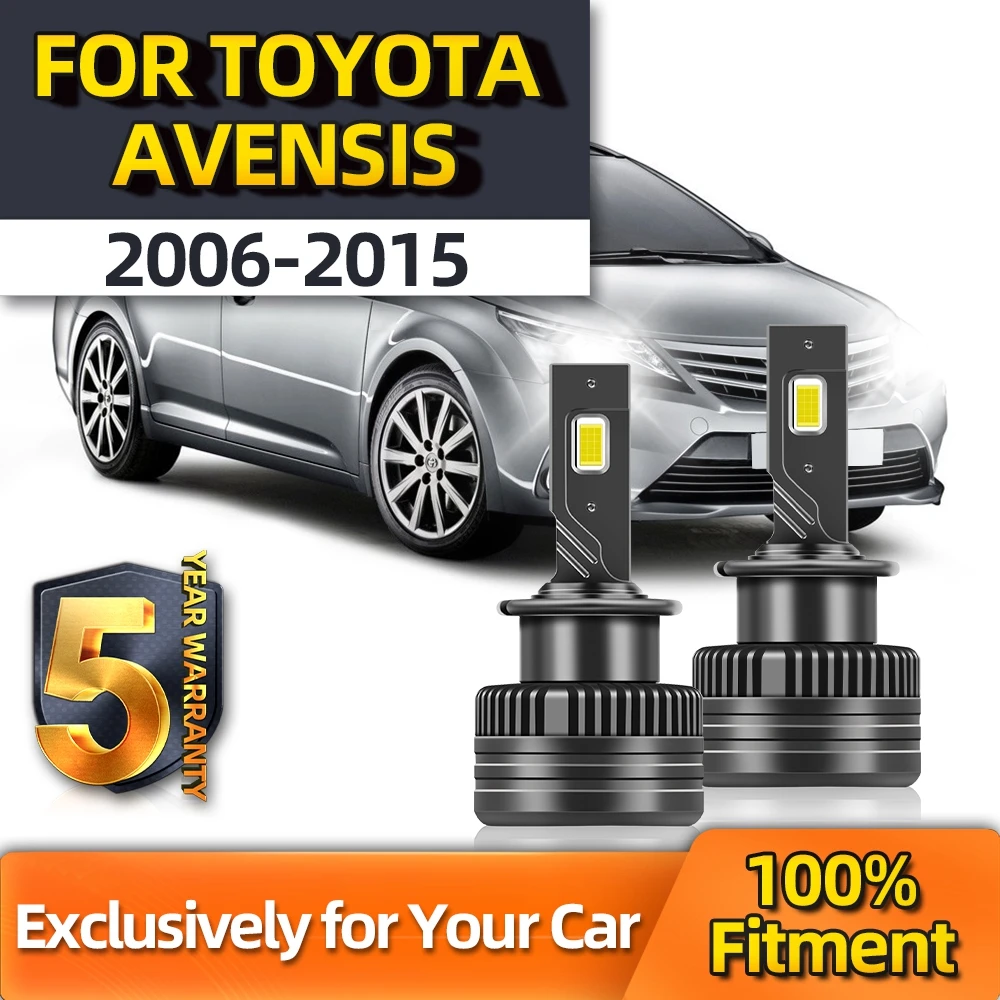 

Crossfox Car Light 110W D4S LED Car Lens Headlights Copper For Toyota Avensis 2006 2007 2008 2009 2010 2011 2012 2013 2014 2015