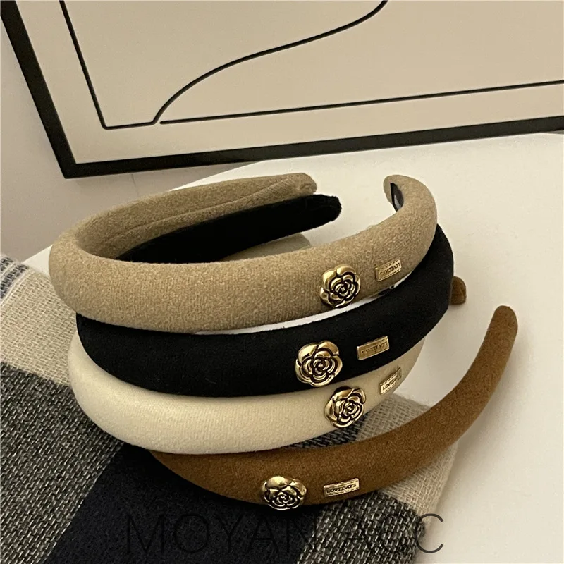 

Новинка 2023, модная бандана для волос, элегантная дизайнерская повязка для волос, головной убор