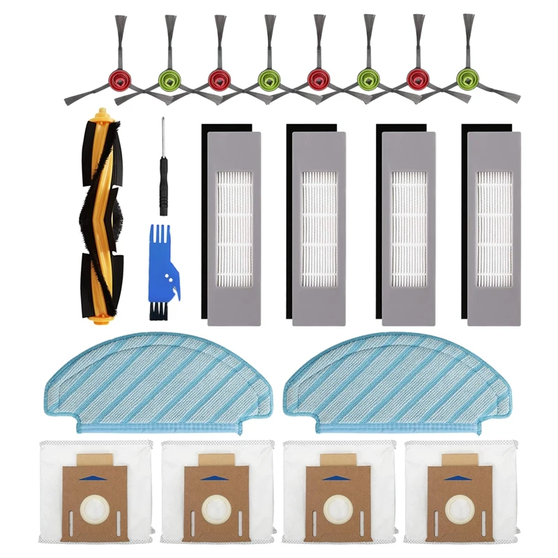

Лидер продаж, 21 шт., Для Ecovacs DEEBOT OZMO T8 AIVI T8 Max T8 T9 Series N8 Pro N8 Pro
