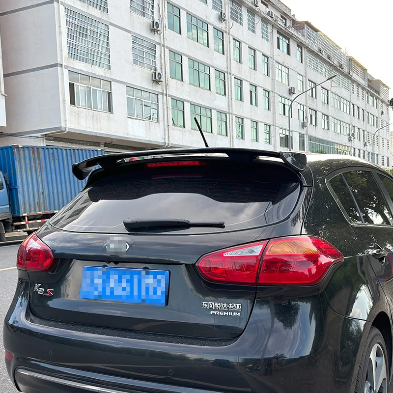 Фото Для KIA K3 K3s KX1 Ceed Hatchback 2011-2020 годов: задний спойлер-лип на крышу, высококачественный ABS-пластик, аксессуары для тюнинга кузова автомобиля №2