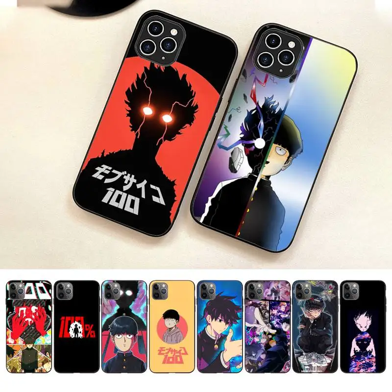 

Mob Psycho 100 Anime Phone Case For Iphone 7 8 Plus X Xr Xs 11 12 13 14 Se2020 Mini Pro Max Case