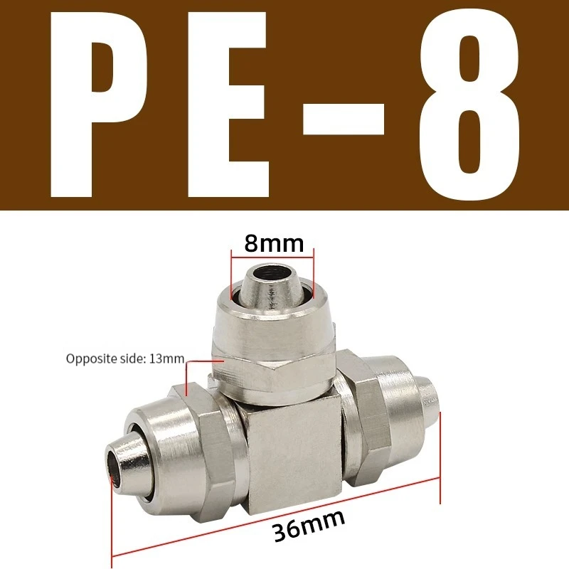 

Пневматический соединитель Liyadu PV PE PU 4-14 мм