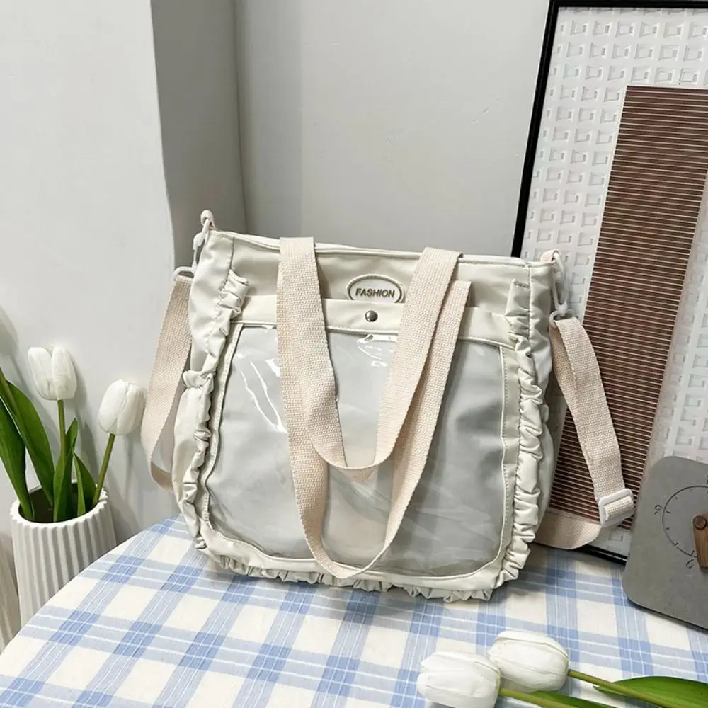 Универсальная ПВХ прозрачная нейлоновая сумка Itabag для показа значков холщовая