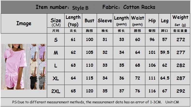 Pajamas for Women Summer Loose Printed Short-sleeved Casual Comfortable Home Wear Pijamas Women Sleepwear Pajama Set