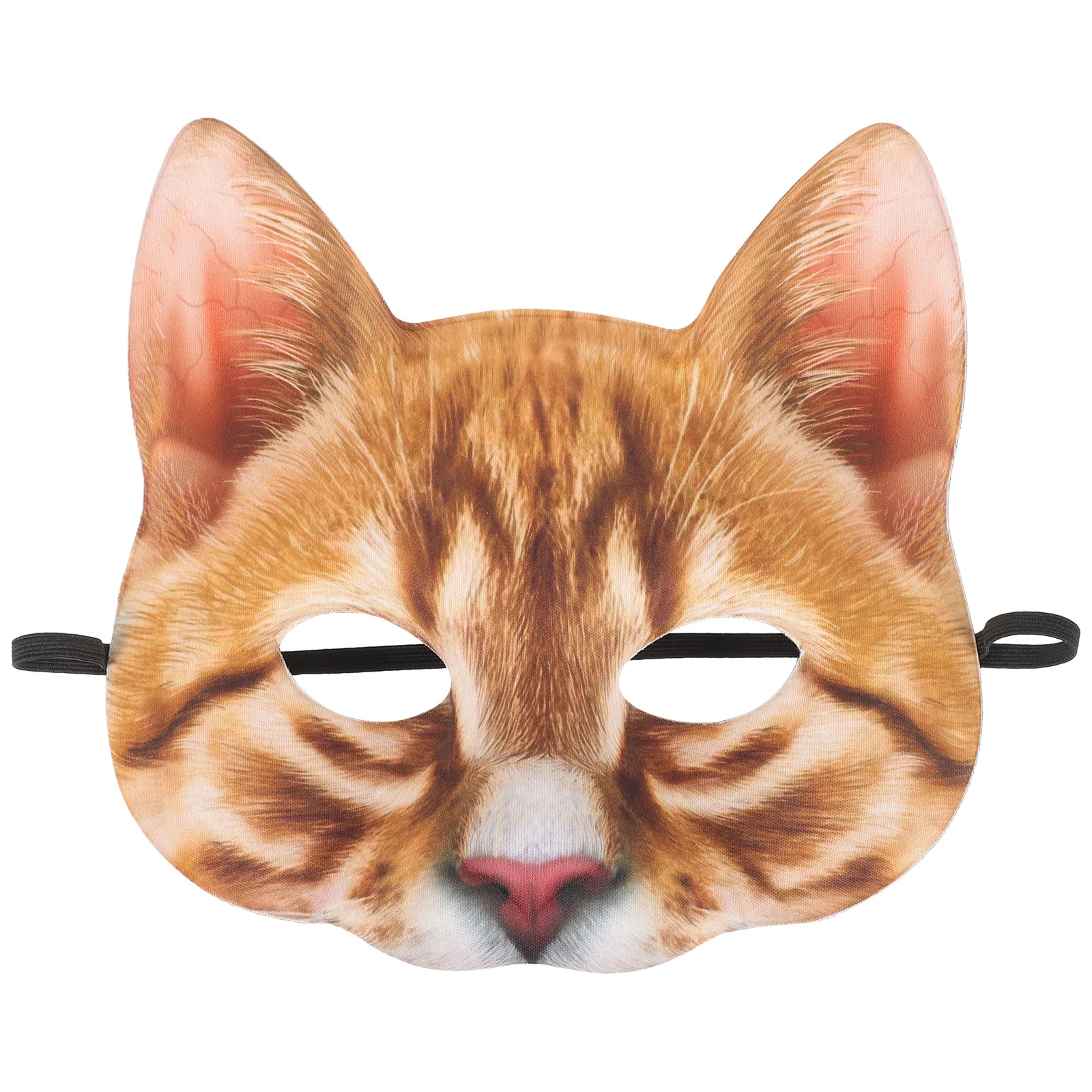 z kotem Furry Catwomen Half Eyes Maska Kostium Maskarada Twarz Halloween Zabawa Buty Dziecko