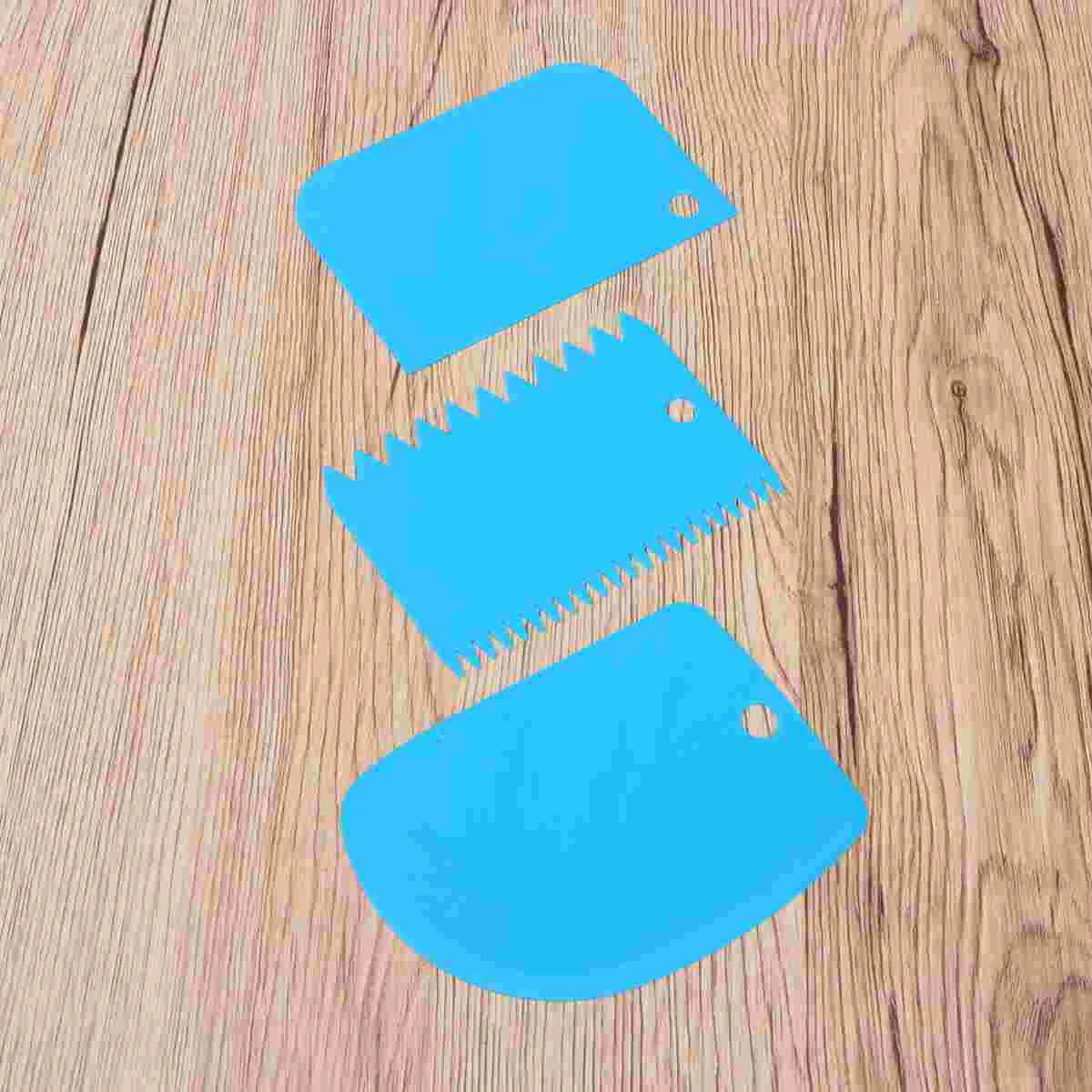 

Cake Scraperscrapers Smoother Decorating Comb Icingkitchen Cakes Dough Baking Cream Mousse Polisher Sawtooth Tools Tool Hard