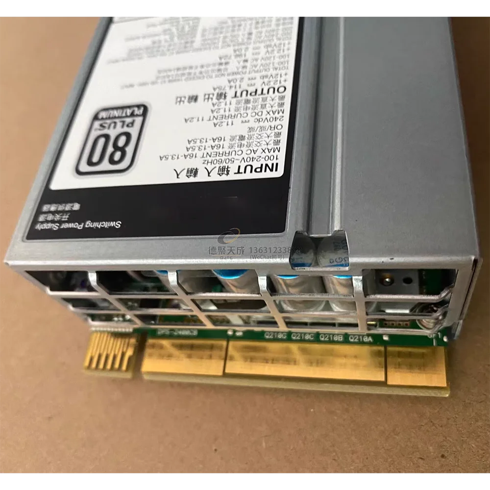 Импульсный источник питания для Dell R6515/R7515/R6525/R7525 2400 Вт M63JN 0M63JN A2400E-S1 7GN3C