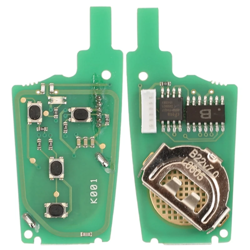 5 шт./партия автомобильный пульт дистанционного управления с 4 кнопками