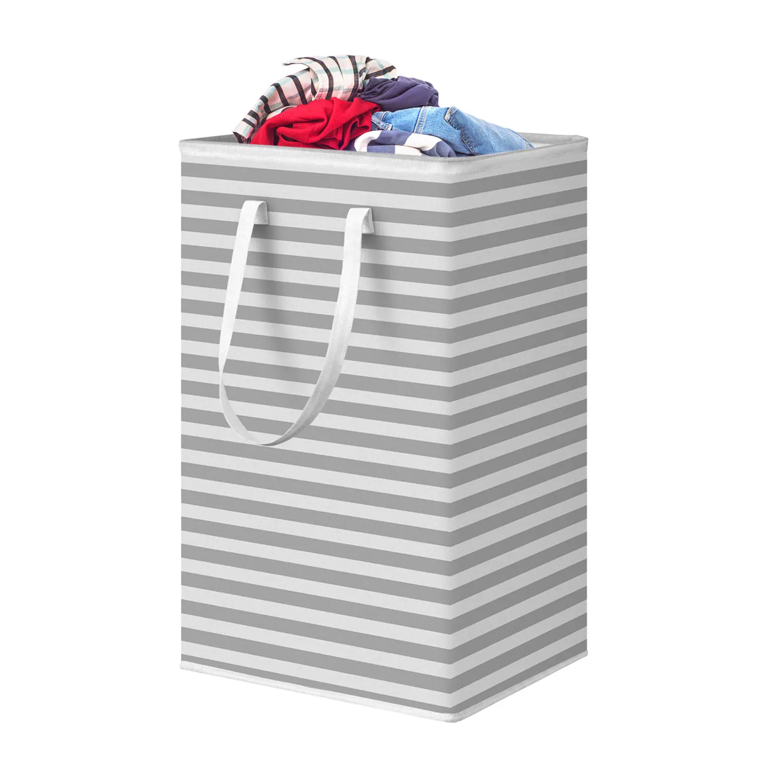 

Отдельно стоящая корзина для белья, 75 л, 75 л, отдельно стоящая корзина для белья, складная корзина для высокой одежды, прочная корзина для бел...