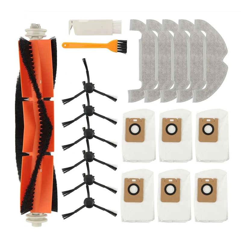 

Сменная основная щетка, боковая щетка, фильтры, швабры, тканевый мешок для пыли для Dreame L10 Plus, аксессуары для электрического пылесоса