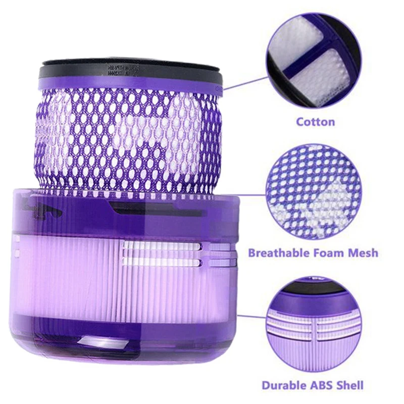 Hepa фильтр для Dyson SV19/ SV12 Omni-Glide беспроводной пылесос запасные части моющийся