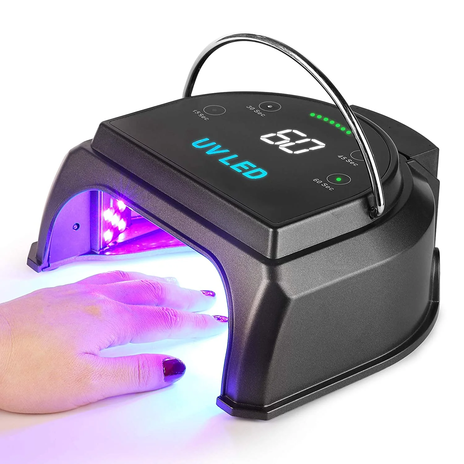 Pedicure Manicure Nail Art Tools High Power Dual Light fast curing uv nail gel lamp for Salon Beauty