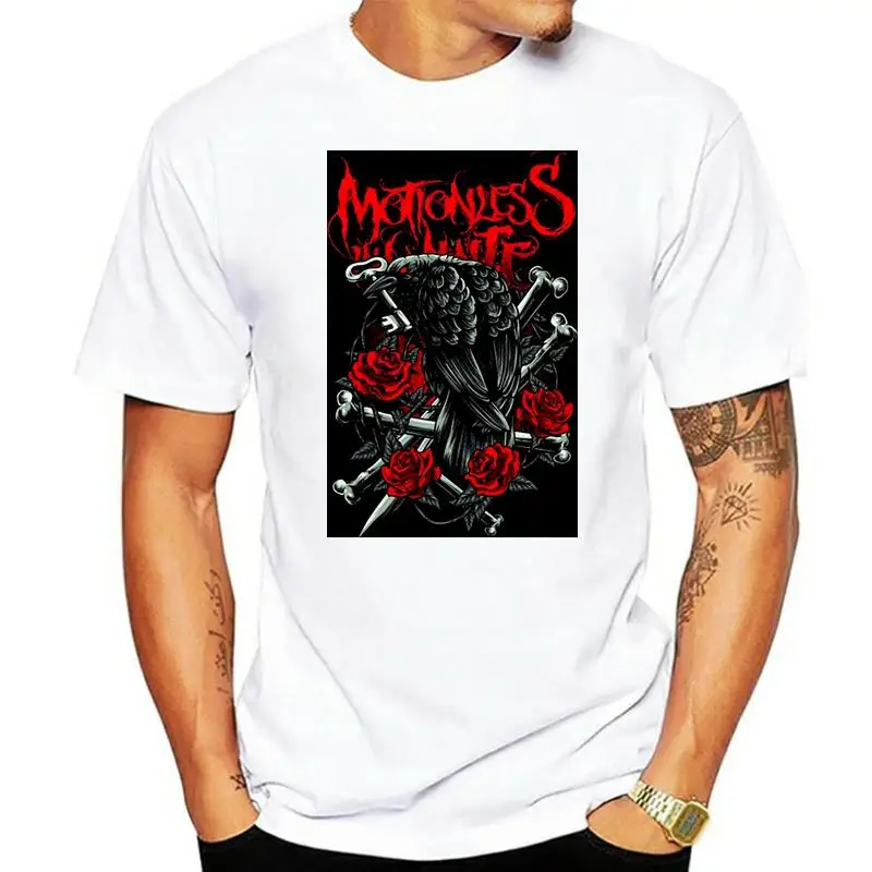 

Men t shirt Fashion Motionless In White Infamous Crow Cool t-shirt women