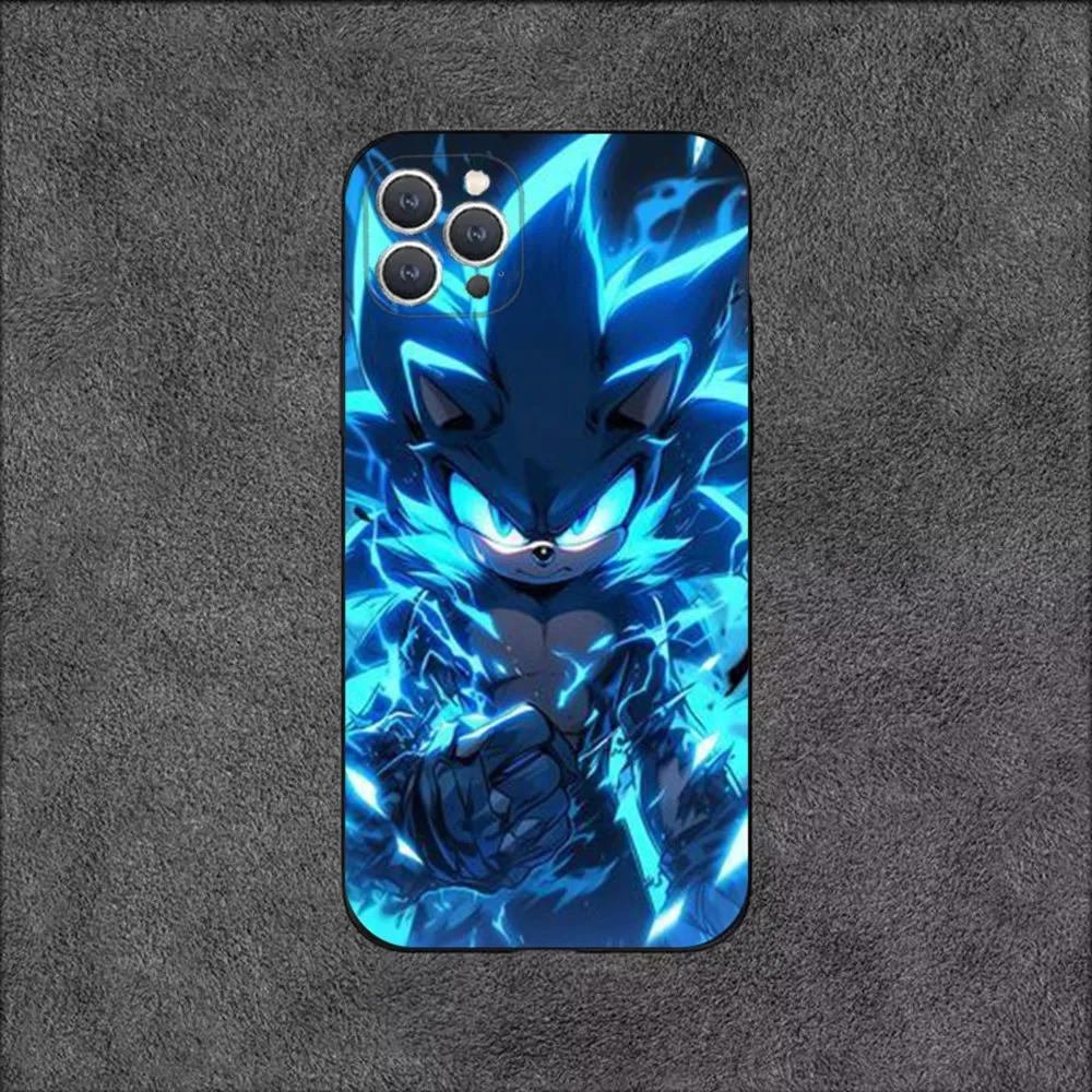 Чехол для телефона S-Sonic The H-Hedgehog iPhone 15 14 13 12 11 Plus Pro Max XS XR SE Mini 8 7 мягкий силиконовый