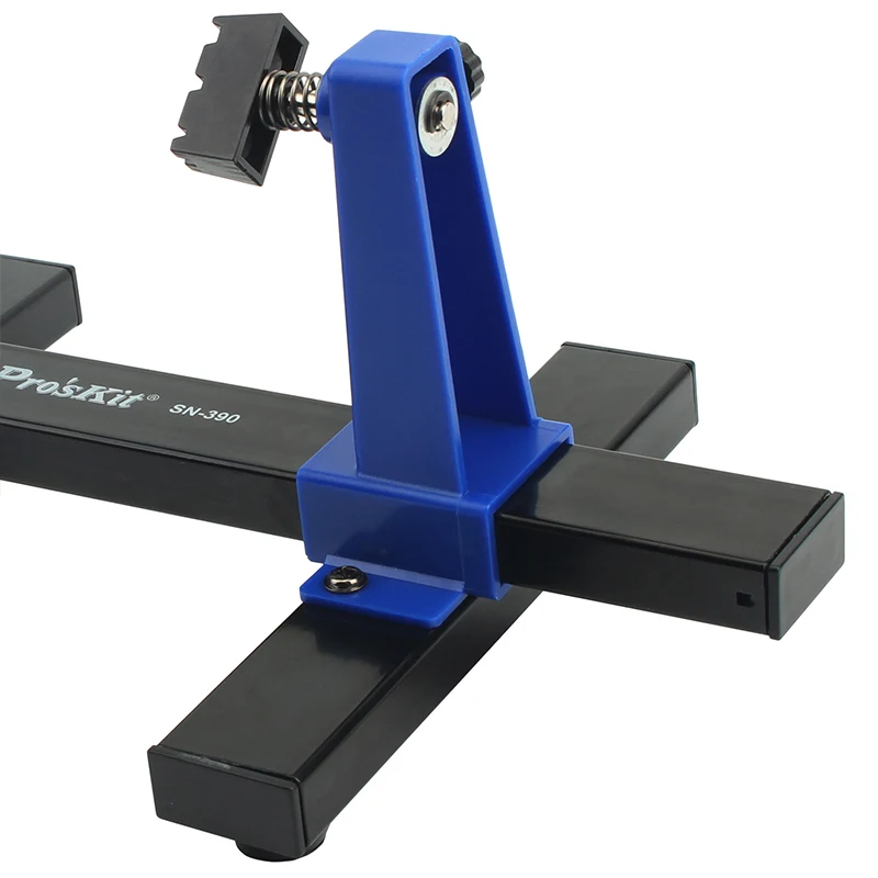 Mini Pro'sKit SN-390 Universal Adjustable Circuit Board Clamp PCB Holder Fixture Tool 360 Degree Rotation