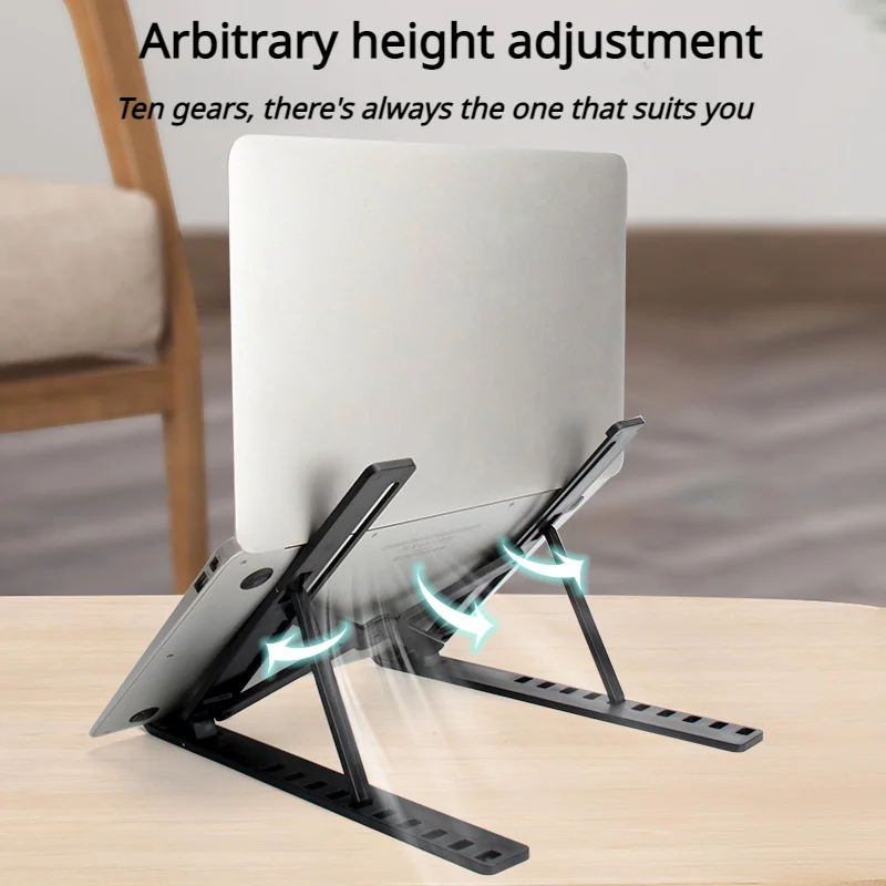 

Laptop Stand for MacBook Pro Air Notebook Foldable Aluminium Alloy Laptop Holder Bracket Laptop Holder for Notebook