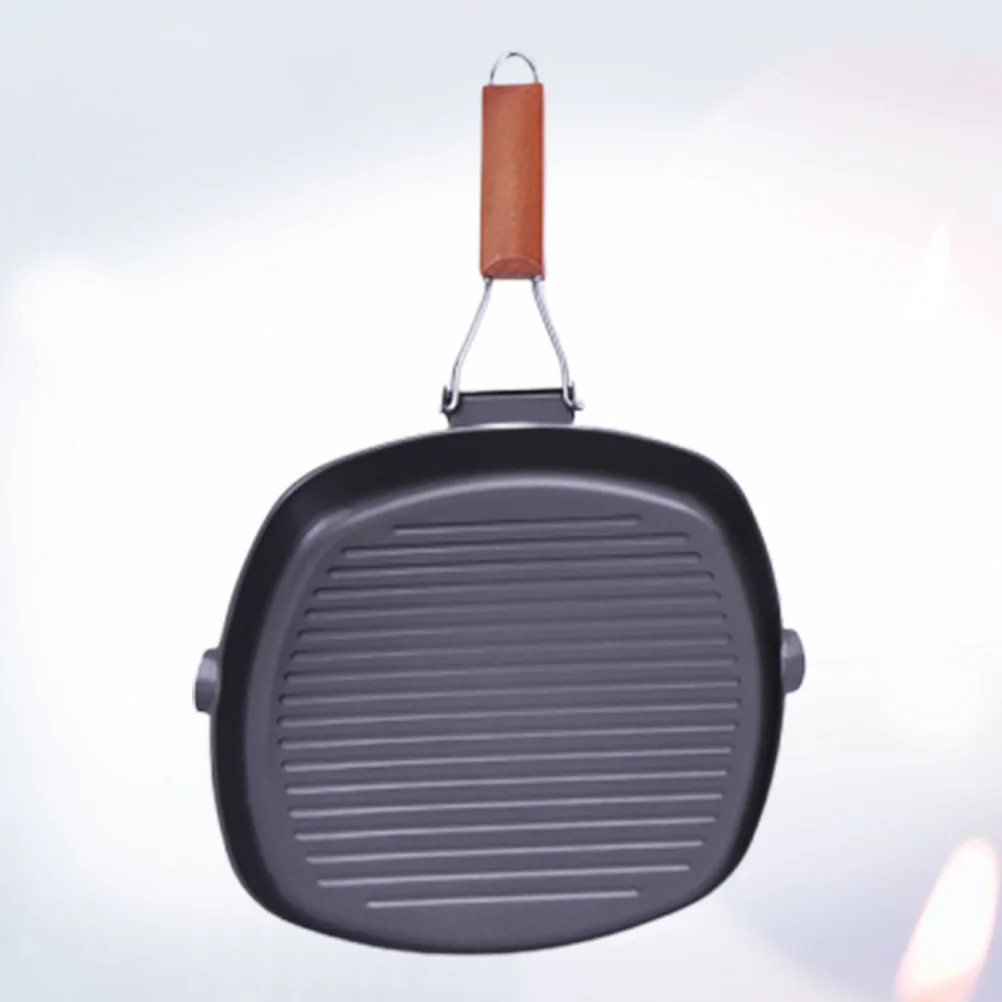 

Square Pot Steak Frying Pan Nonstick Pancake Camping Griddle Non-stick Bakeware