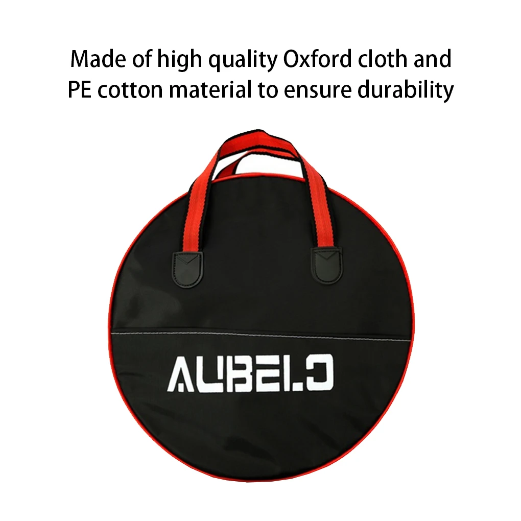 

Bike Wheel Bag Handle Design Large Capacity Waterproof Biking Accessories Craftsmanship Wheels Pouch Cycling Supplies