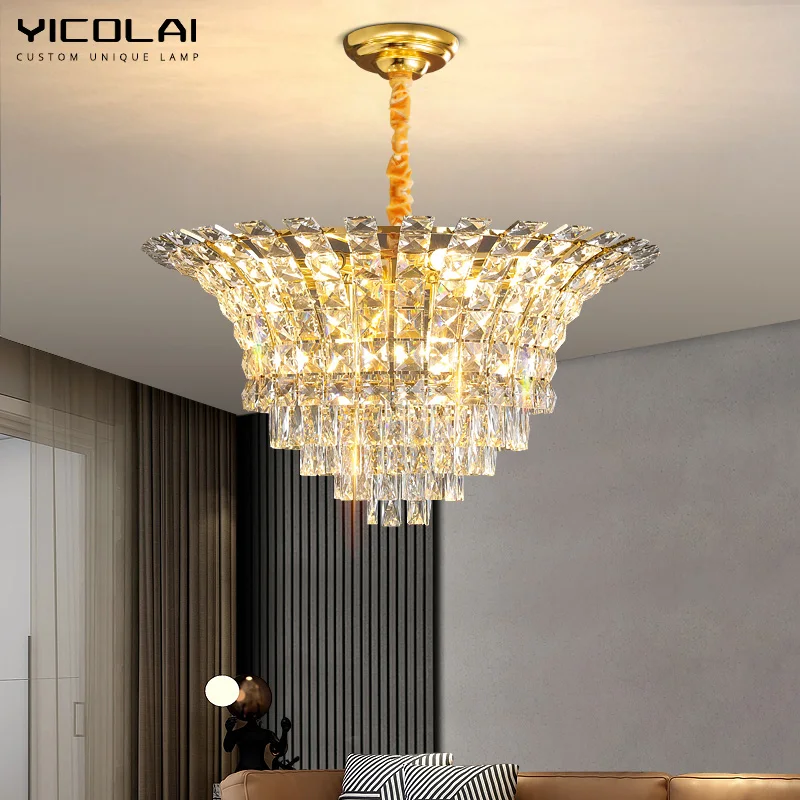 

Nordic Glass Crystal LED Chandeliers Hanging Lamps For Bedroom Loft Living Dinning Study Room Indoor Appliance Luxurious Lights