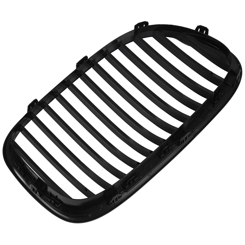 Глянцевый черный Автомобильный передний бампер решетка радиатора для BMW 7-Series F01