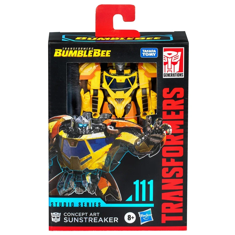 Hasbro Transformers Toys Studio Series Deluxe Class Concept Art Sunstreaker 4 5-дюймовая фигурка в подарок SS111
